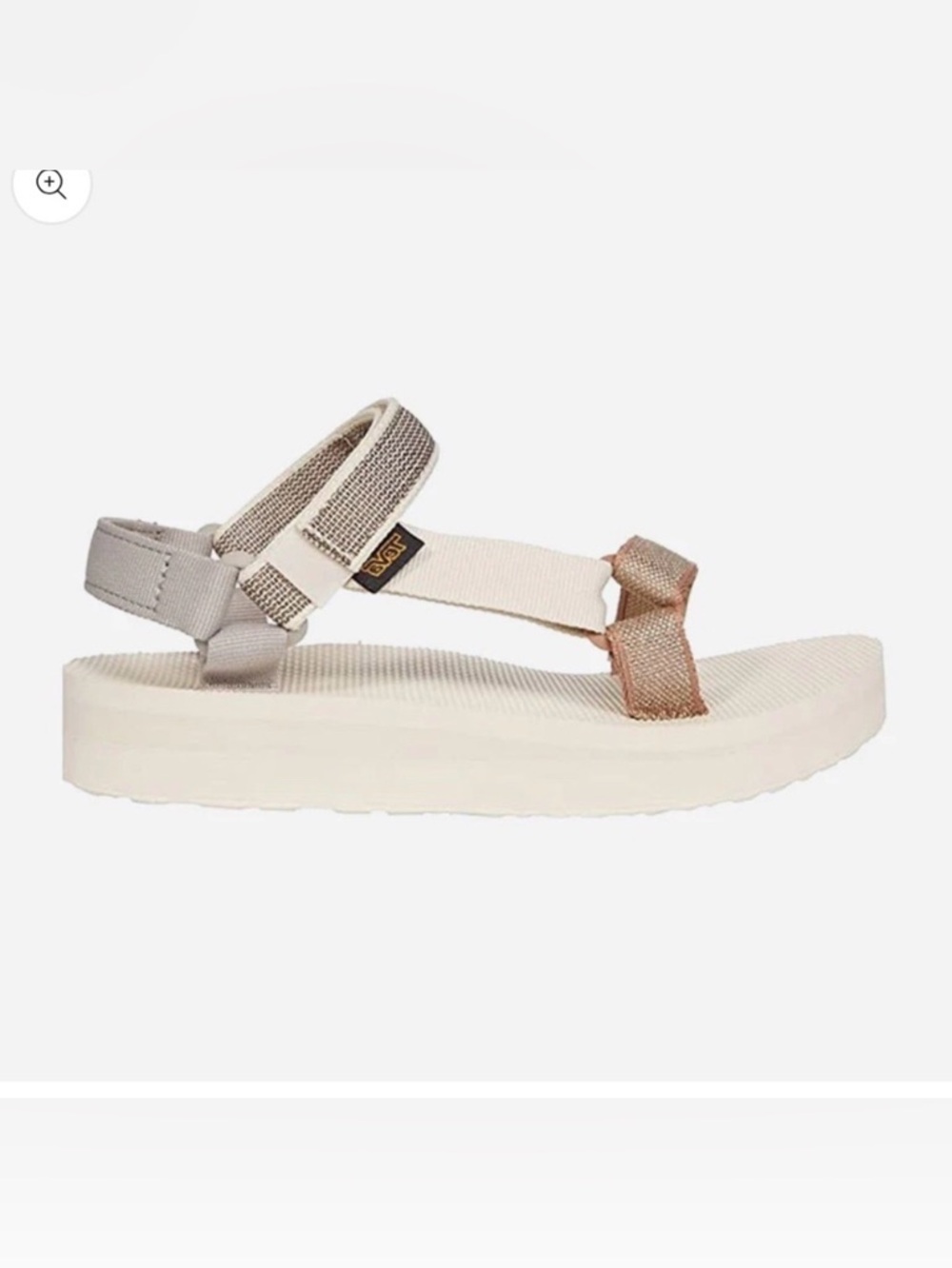 Teva Midform Universal
Karina Swan Metallic Multi
Cream Size 8 Velcro